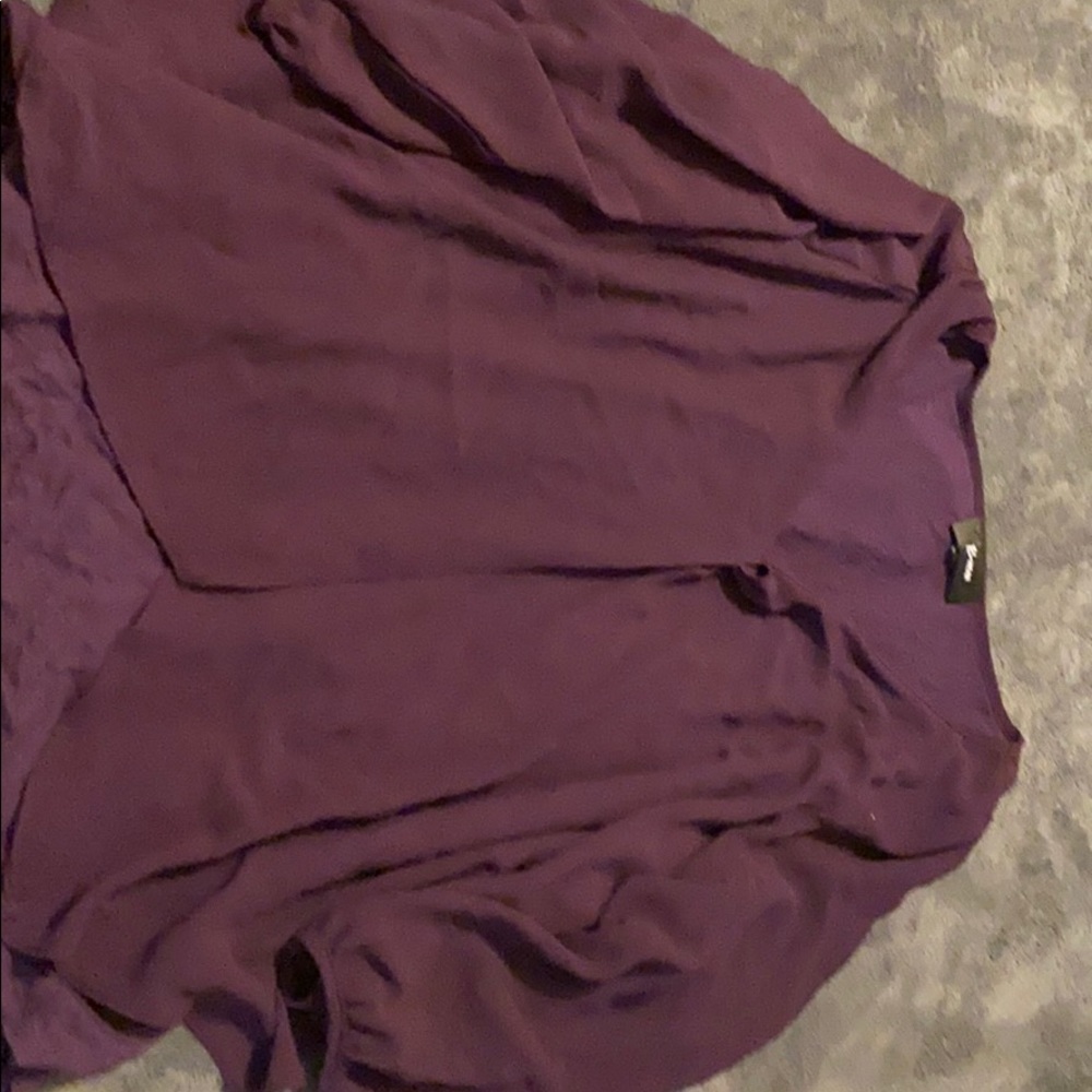 Purple dress top
